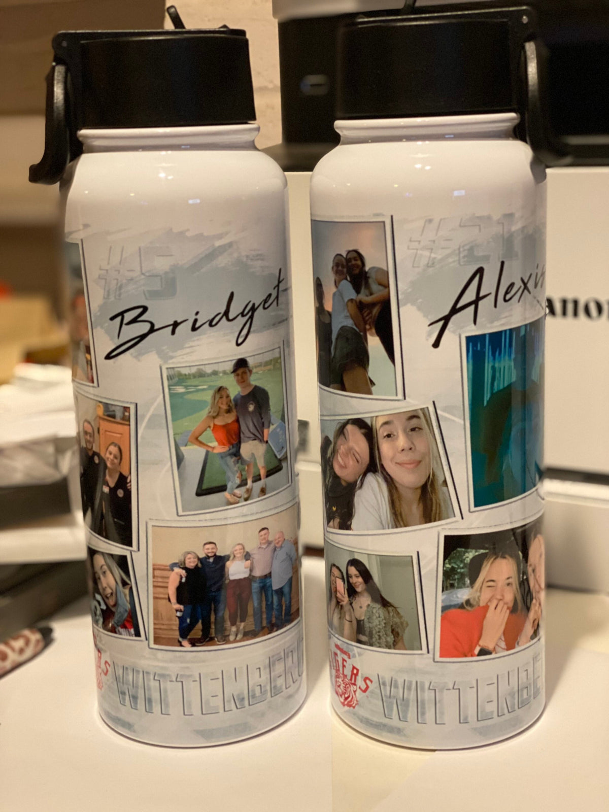 Personalized 40oz Hydro Bottle or 30oz Tumbler, Custom Photo Drinkware