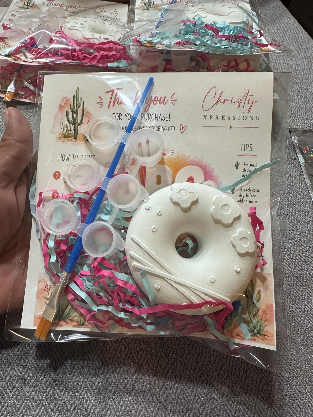 Donut Coloring Kit- Craft Activities, Party Favors, Fun activities!