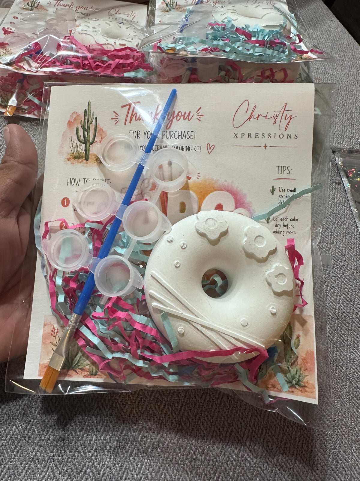 Donut Coloring Kit- Craft Activities, Party Favors, Fun activities!