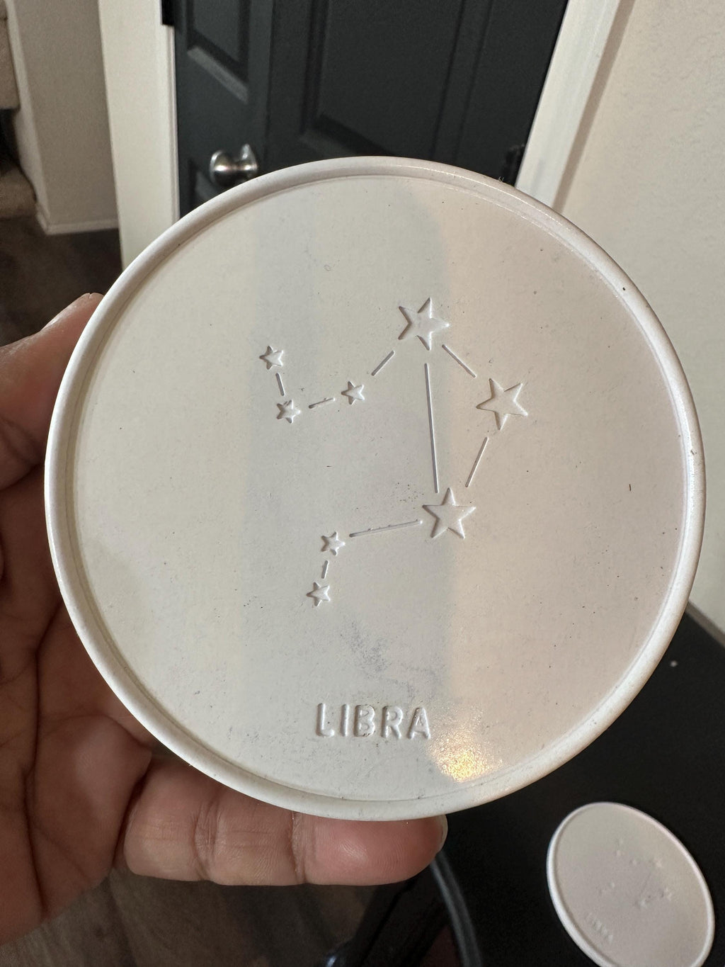 Ceramic Resin Zodiac Constellation Coasters, Astrology Home Decor Set | birthday gifts | celestial decor