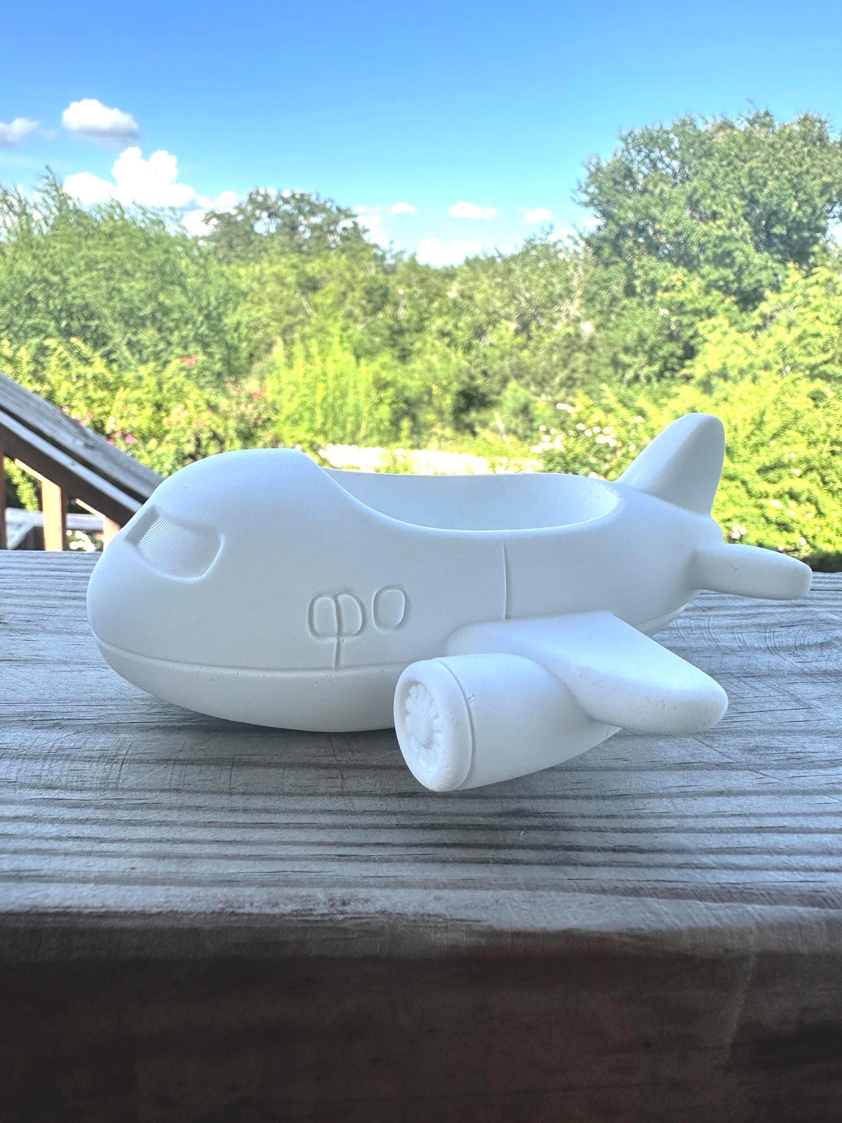 Ceramic Resin Airplane Planter for Succulents, Unique Aviation Plant Pot, Airplane Gift, Desk Decor. Mini  planters