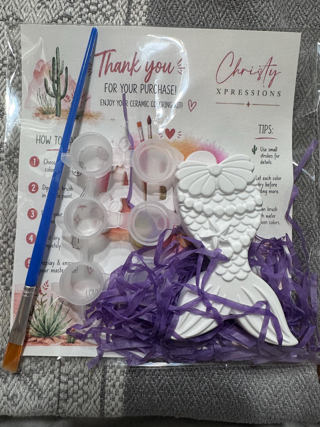 Sealife DIY Plaster Starter Kit. Create your own party favors.