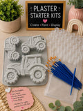 Tractor DIY Plaster Starter Kit. Create your own party favors.