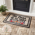 Mi Casa Es Su Casa Doormat, Floral Accent, Funny Welcome Mat