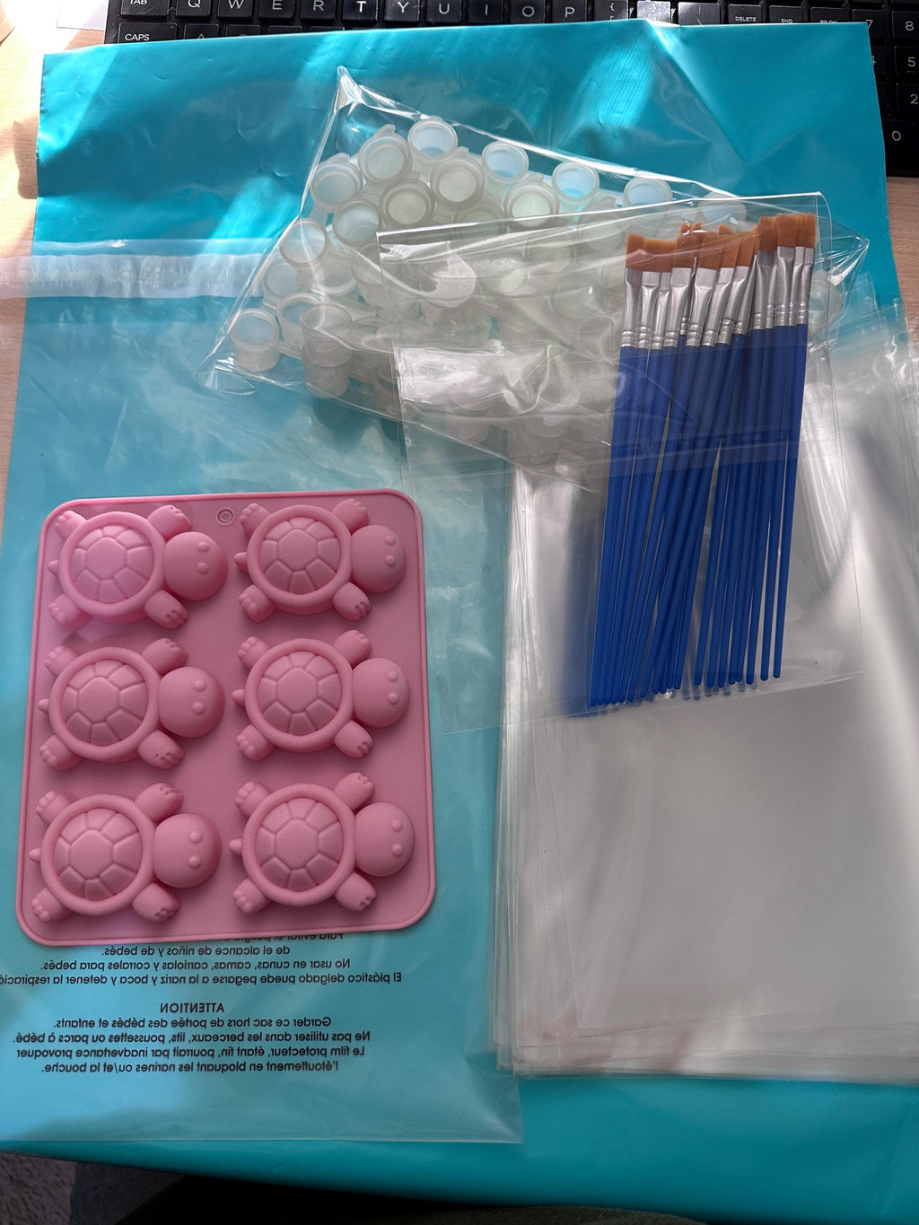 Turtle DIY Plaster Starter Kit. Create your own party favors.