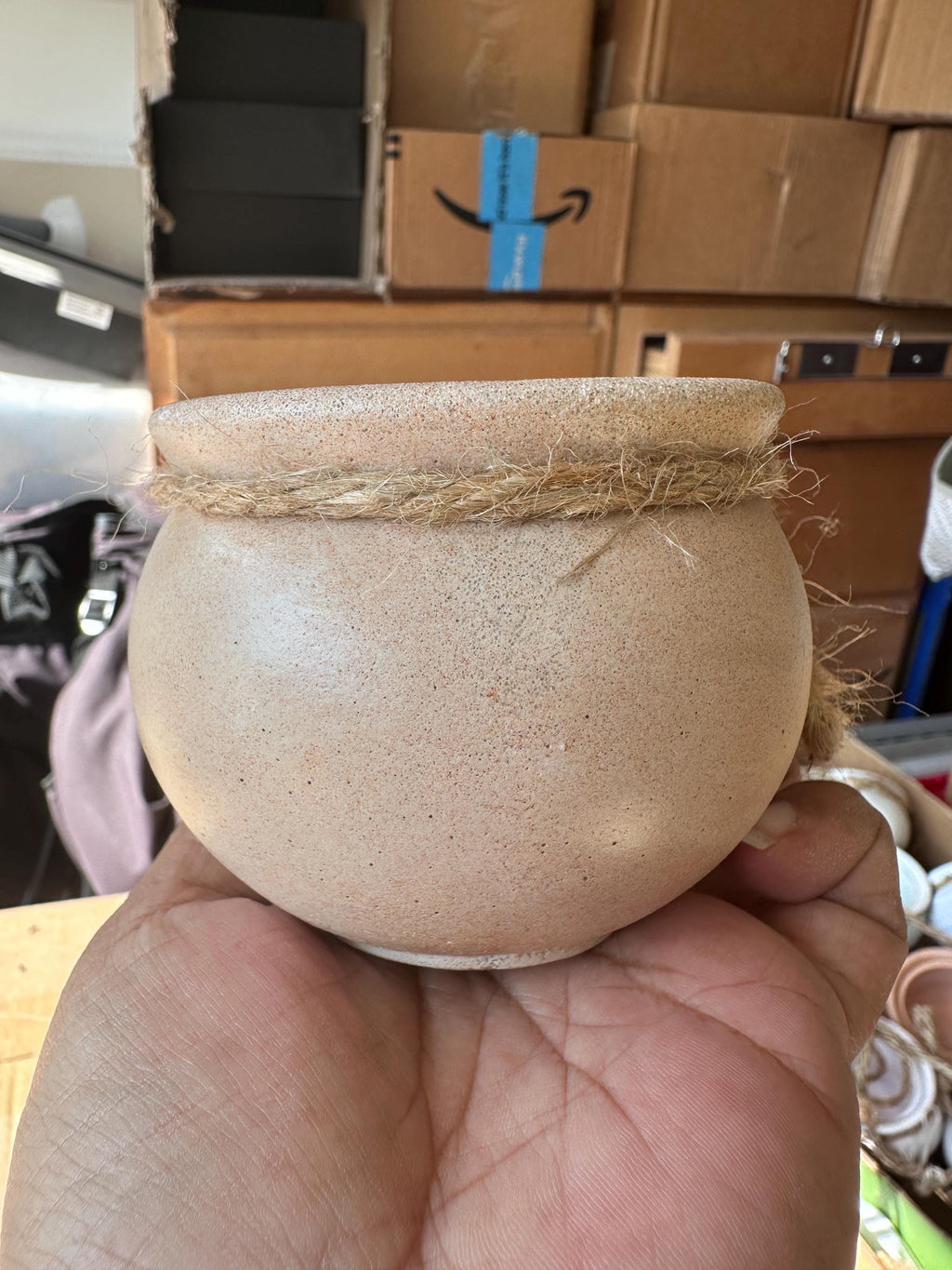 Mini Cement Pots, Small Planters, Succulent Pots, Concrete Planters, Boho Home Decor, Rustic Plant Pots, Handmade Gift