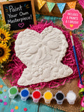 Under the Sea Turtle Coloring Kit. Paint your own Masterpiece