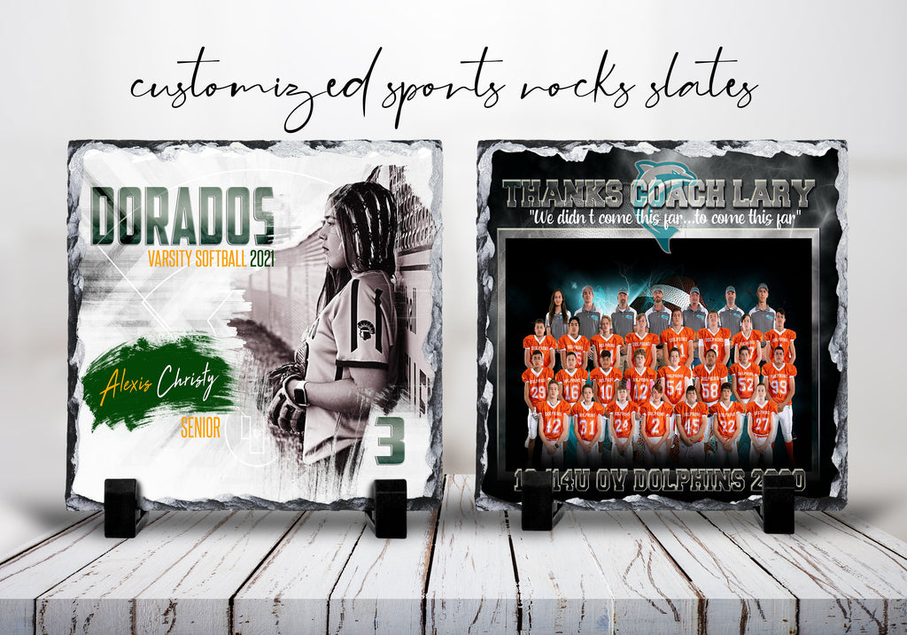 Custom Photo Sports Slate | Personalized Team Gift