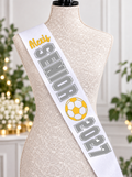 Personalized Senior Soccer Sash – Glitter Graduation Gift