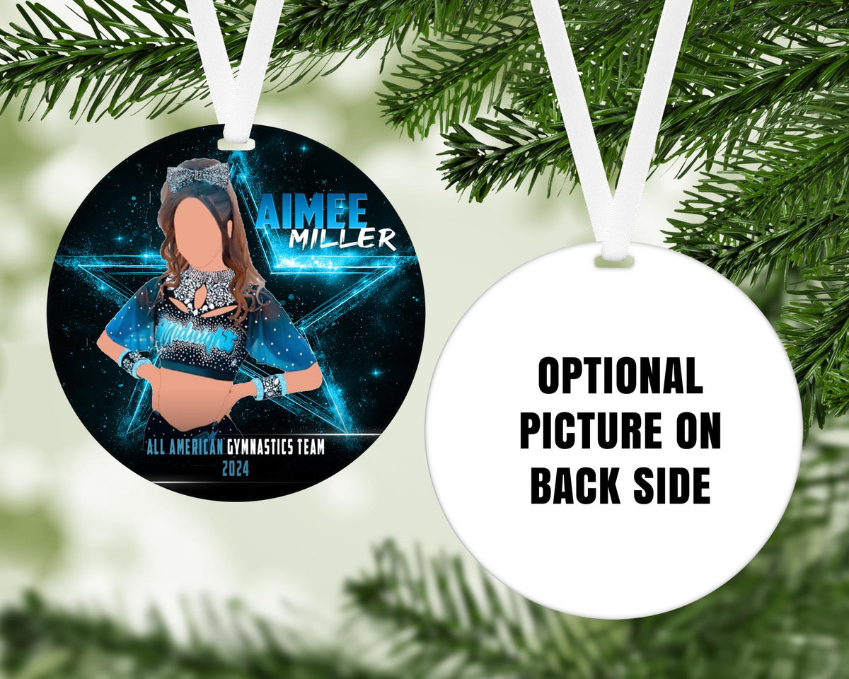 Personalized Cheer/Dance Ornament: Senior Night Team Gift