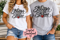 Stronger Than the Storm PNG, Christian Cross Sublimation Design, Faith Quote PNG, Red Heart Design, Inspirational Christian Digital Download