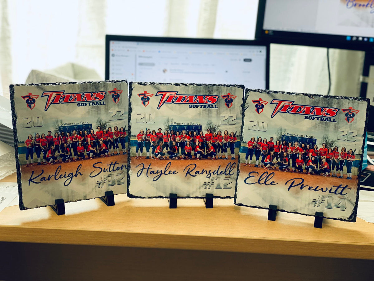 Custom Photo Sports Slate | Personalized Team Gift