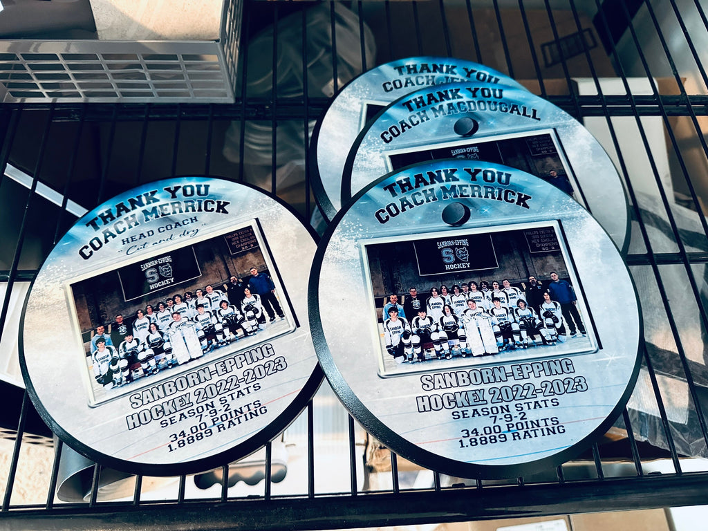 Custom Sports Team Plaque, Senior Gift, Coach Gift