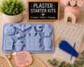 Halloween DIY Plaster Starter Kit. Create your own party favors.