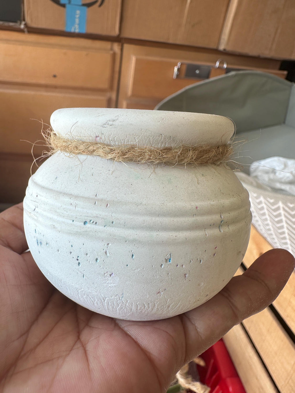 Mini Cement Pots, Small Planters, Succulent Pots, Concrete Planters, Boho Home Decor, Rustic Plant Pots, Handmade Gift