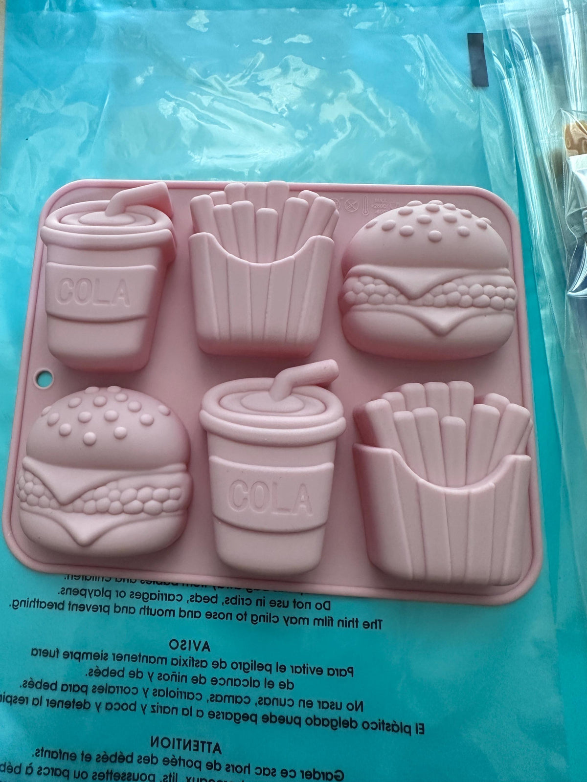 Fast Food DIY Plaster Starter Kit. Create your own party favors.