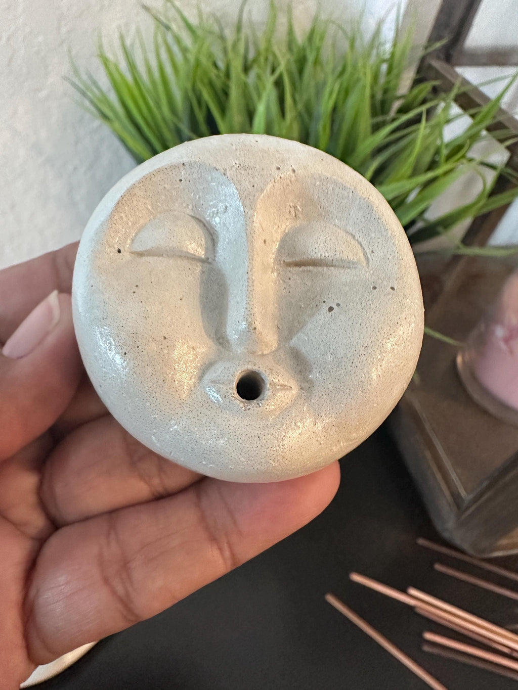 Ceramic Incense Holder Set, Handmade Ash Catcher Tray, Zen Home Decor, Meditation Gift