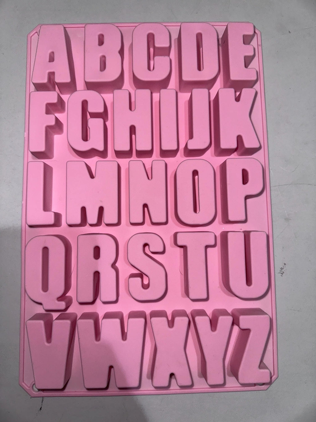 Alphabet DIY Plaster Starter Kit. Create your own party favors.