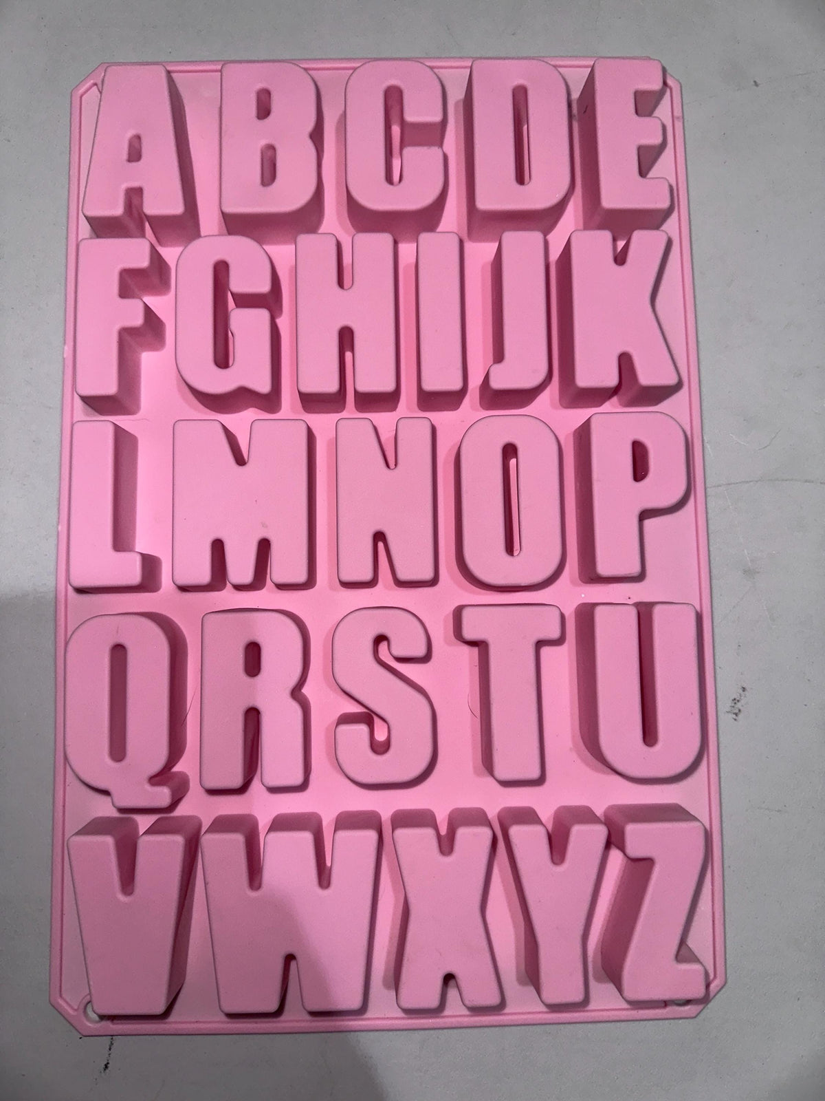 Alphabet DIY Plaster Starter Kit. Create your own party favors.