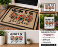 Floral Welcome to the Shishow Sublimation PNG | Welcome Sign Design | Doormat, Garden Flag & Metal Sign PNG