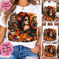 Dia de los Muertos PNG, Mexican Halloween Sublimation Design, Catrina PNG, Sugar Skull Halloween PNG, Mexican Halloween Design