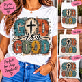 God Is Good PNG, Christian Sublimation Design, Faith Shirt PNG, Religious Digital Download