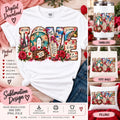 Love Valentine Sublimation PNG, LOVE Travel PNG, Mi Vida Mi Amor Agapi Mou, Romantic Multilingual Love, Shirt Tumbler Design
