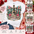Dolly Forever a Legend PNG, 1946-2026 Tribute Design, Country Guitar Sublimation PNG, Western Wings Digital Download, Memorial PNG