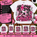 Kick Cancer Soccer PNG, Breast Cancer Awareness Soccer Design, Pink Ribbon Soccer PNG, Soccer Mom Sublimation, Cancer Warrior