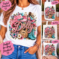Dolly Butterfly Sublimation PNG, Country Music PNG, Cowgirl PNG, Western Butterfly Design, Tumbler Shirt Tote Bag Sublimation