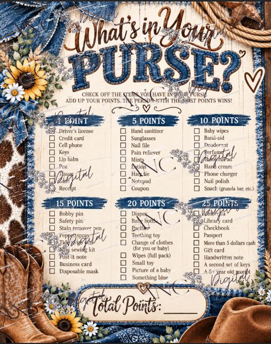 Western Denim Baby Shower Printable, Western Baby Shower Invitation Bundle, Invitation, Rustic Western Baby Shower download. Canva Editable