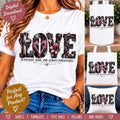 1 Corinthians 13:4-8 PNG, Love Is Patient PNG, Christian Sublimation Design, Bible Verse PNG, Faith Shirt Design, Religious Digital Download