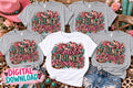 Mis Quince XV PNG, Quince Crew PNG, Western Quinceañera , Cowgirl Quince Shirt Design, Pink Turquoise Quince Digital Download