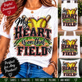 My Heart Is on That Field Softball PNG | Softball Mom Sublimation Design | Softball Heart PNG | Game Day Digital Download | Sports Mom PNG