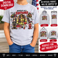 Anatomy of a Firefighter PNG, Firefighter Sublimation Design, Firefighter Gear PNG, Fire Rescue Digital Download, First Responder Shirt PNG