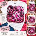 Breast Cancer Soccer PNG, Halloween Pink Out Sublimation, Pink Ribbon Soccer PNG, Witch Pumpkin Design, October Digital Download