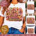 Coquette Thanksgiving PNG, Happy Thanksgiving Turkey PNG, Pink Bow Pumpkin Sublimation, Cute Fall Turkey Digital Download