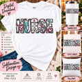 Nurse Sublimation PNG, Nurse Sketch Design, Medical Nurse PNG, Stethoscope Nurse Design, Healthcare Worker PNG, Nursing Shirt Digital