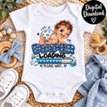 Diaper Loading PNG Boy | Funny Baby Sublimation PNG | Baby Boy Onesie Design | Blue Plaid Newborn PNG | Digital Download