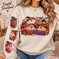 Pan-Tasmas PNG , Halloween Concha Ghost Sublimation, Pan Dulce Ghost PNG, Halloween Sleeve Designs, Mexican Halloween Digital Download