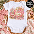 The Princess Has Arrived PNG, Baby Girl Announcement Sublimation, Watercolor Princess PNG, Pink Castle Crown Carriage, Newborn Girl Digital